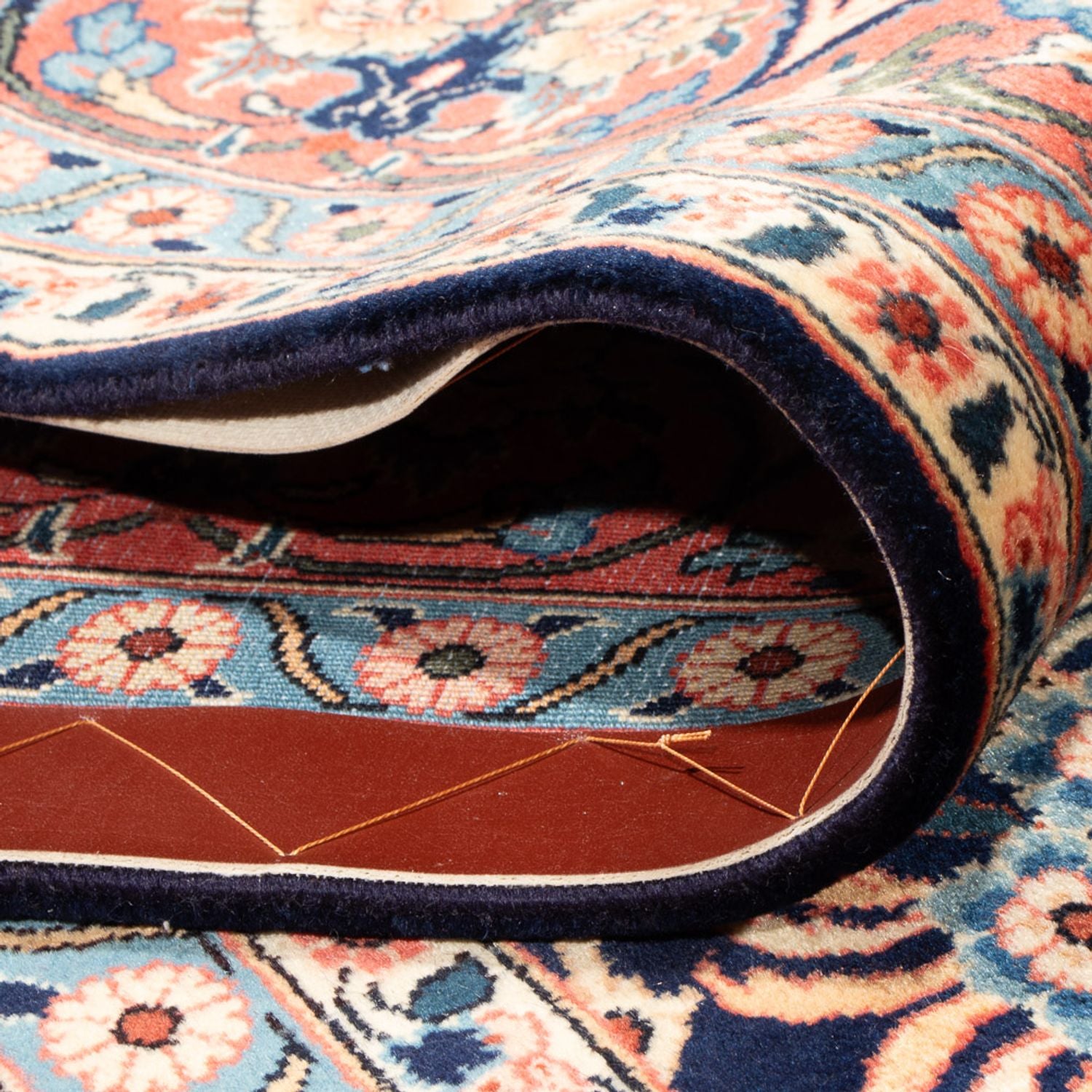 Alfombra persa - Clásica - 322 x 202 cm - azul oscuro