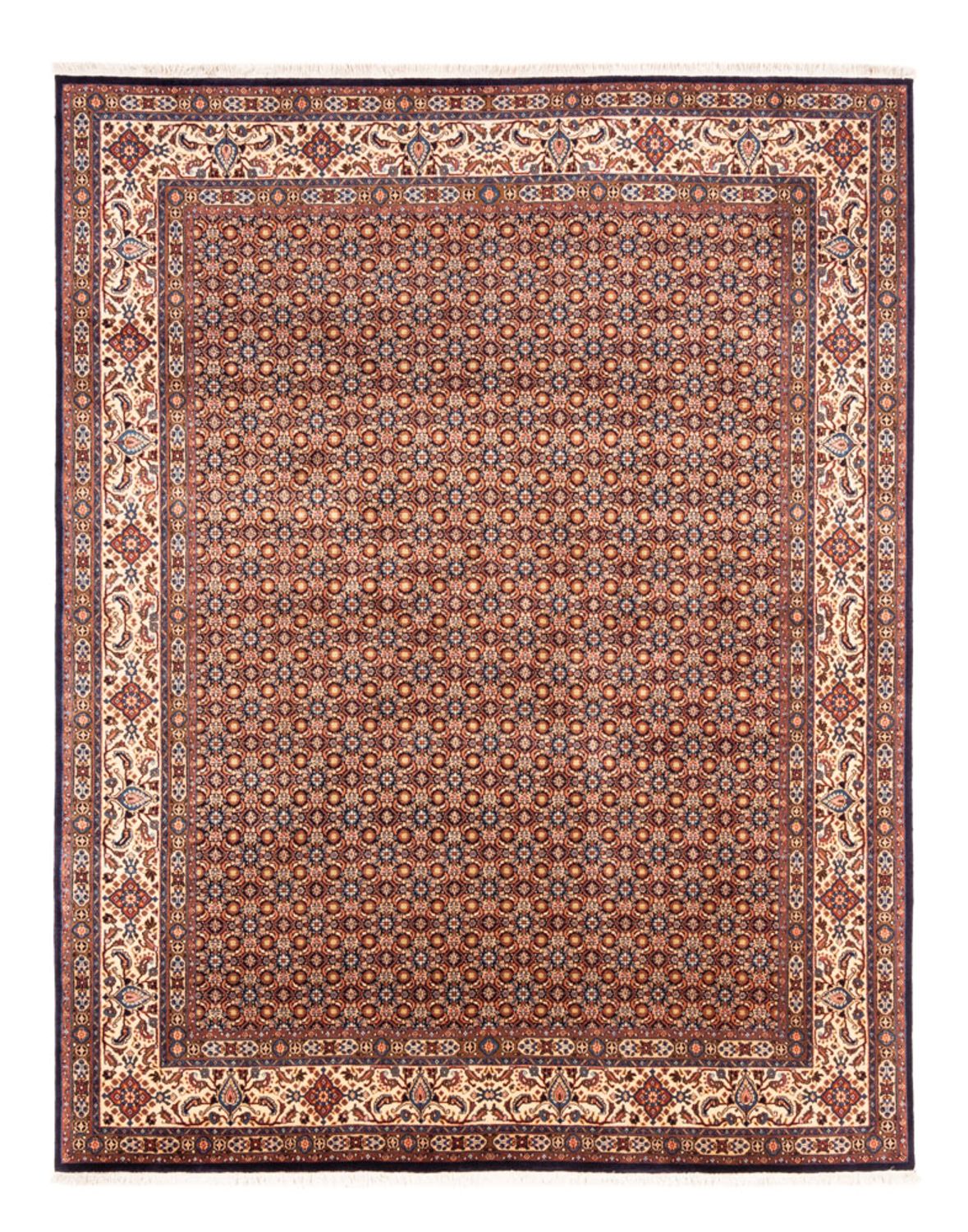Alfombra persa - Clásica - 246 x 193 cm - beige oscuro