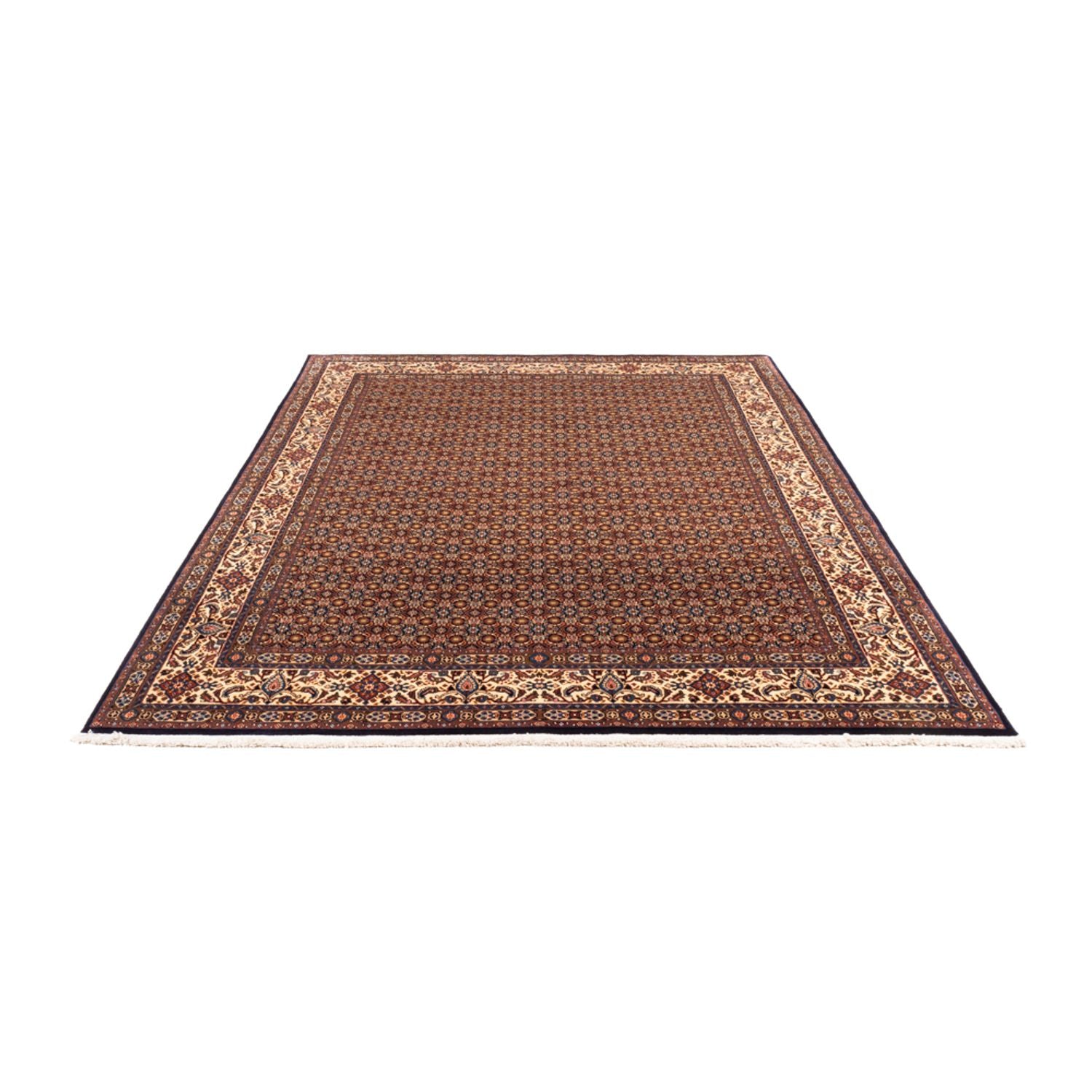 Alfombra persa - Clásica - 246 x 193 cm - beige oscuro