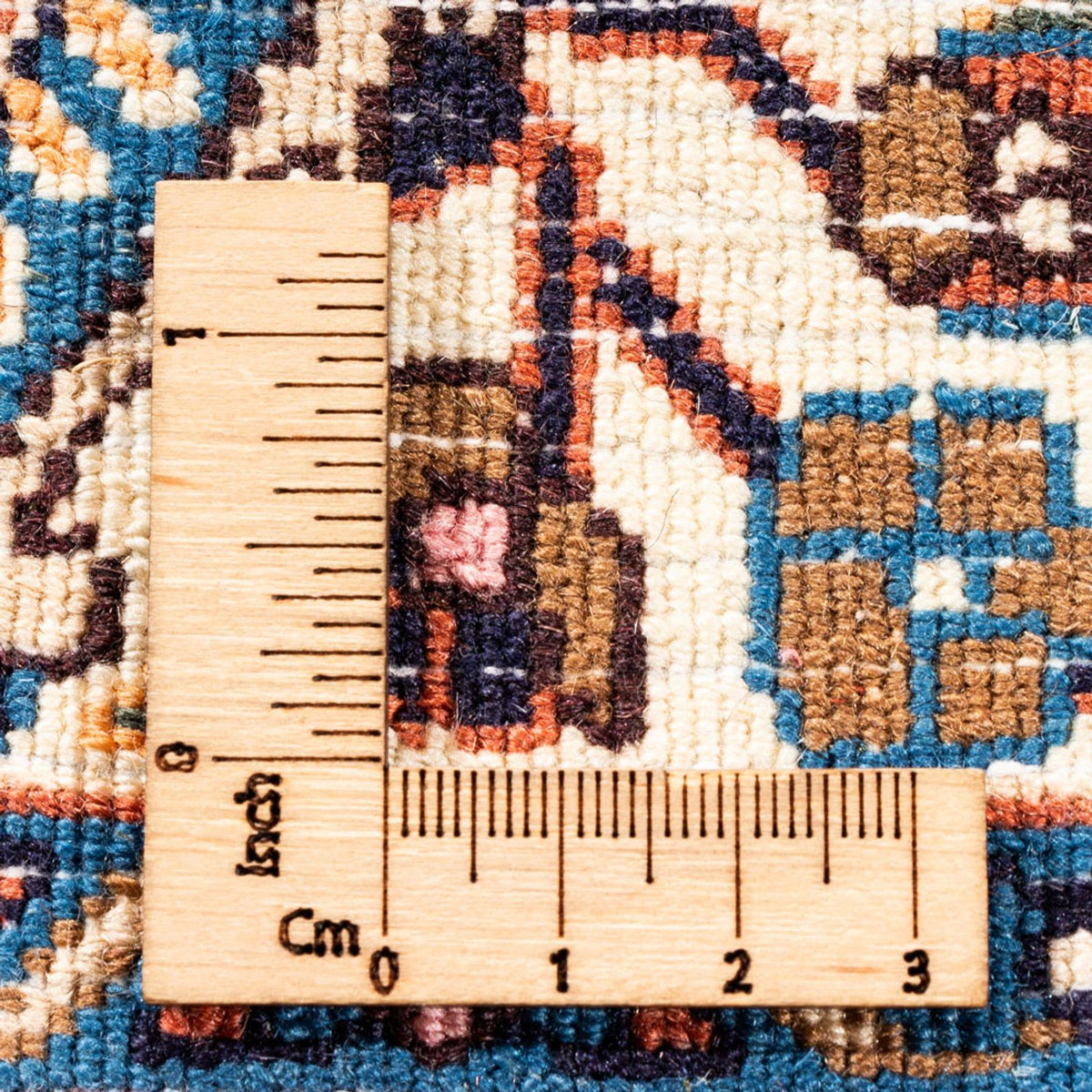 Alfombra persa - Clásica - 246 x 193 cm - beige oscuro