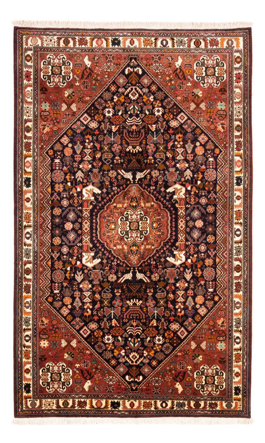 Alfombra persa - Nómada - 250 x 160 cm - azul oscuro