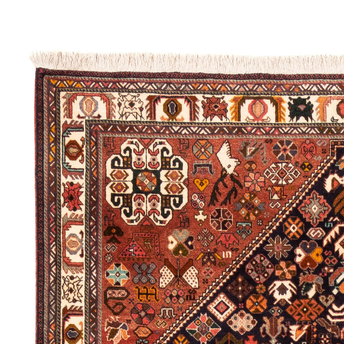 Alfombra persa - Nómada - 250 x 160 cm - azul oscuro