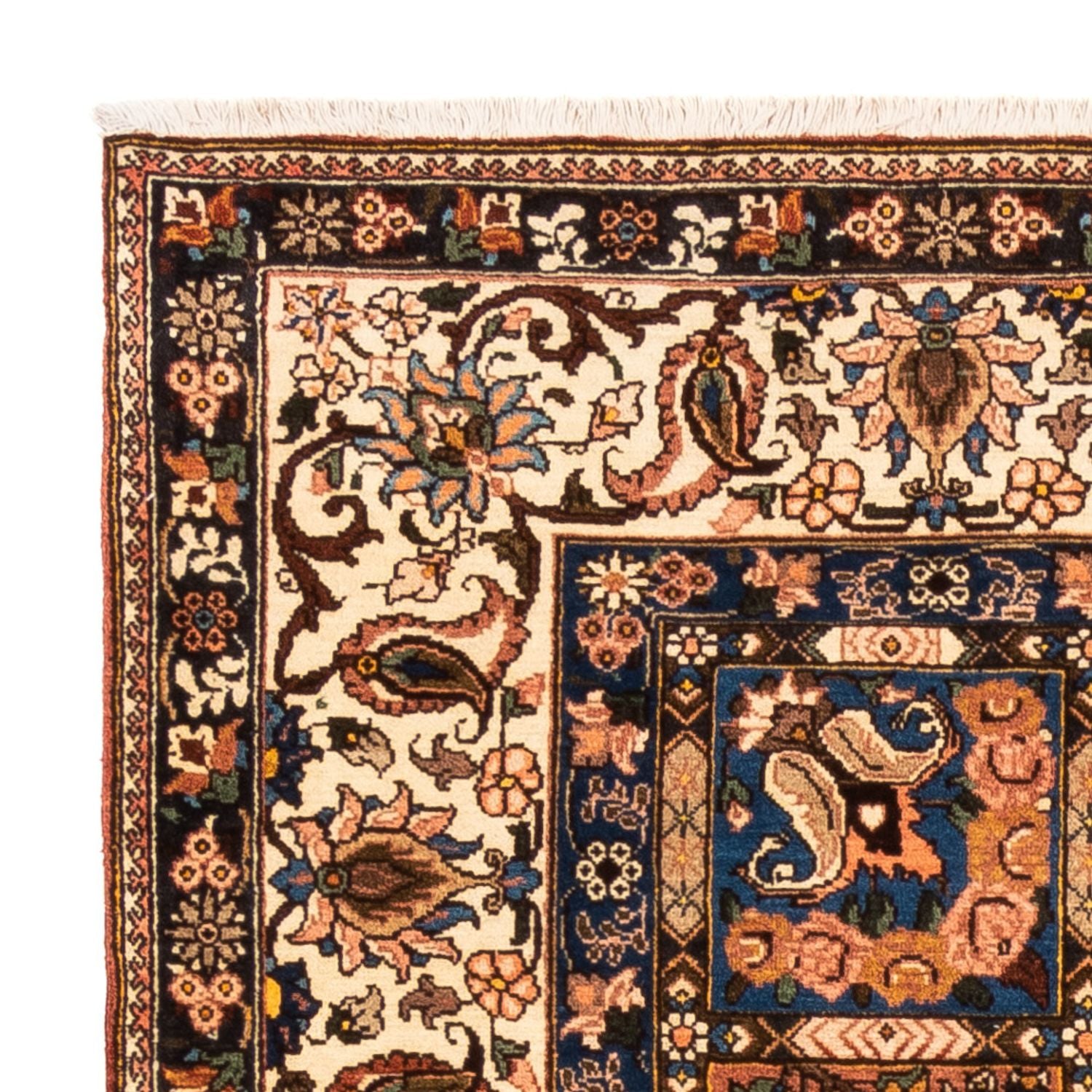 Alfombra persa - Nómada cuadrado  - 207 x 199 cm - beige oscuro