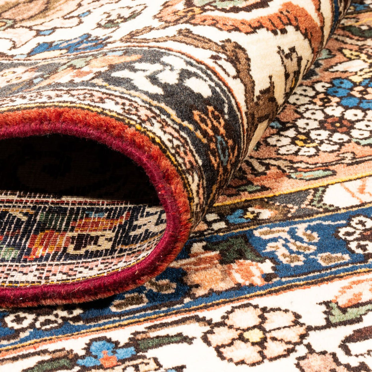 Alfombra persa - Nómada cuadrado  - 207 x 199 cm - beige oscuro