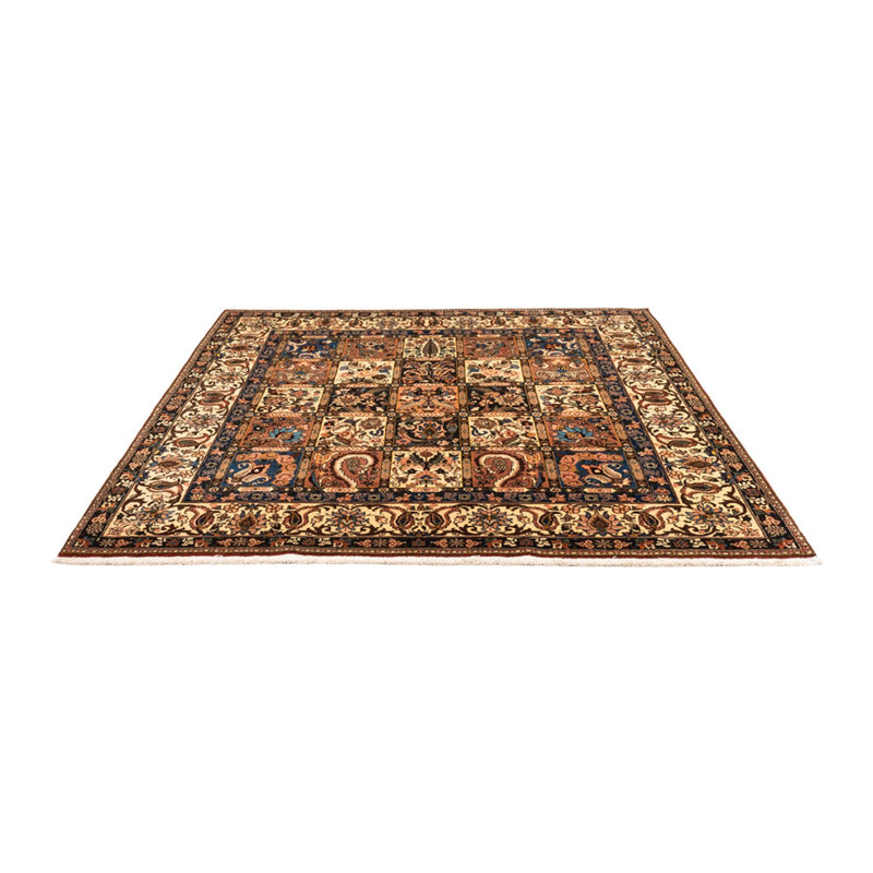 Alfombra persa - Nómada cuadrado  - 207 x 199 cm - beige oscuro