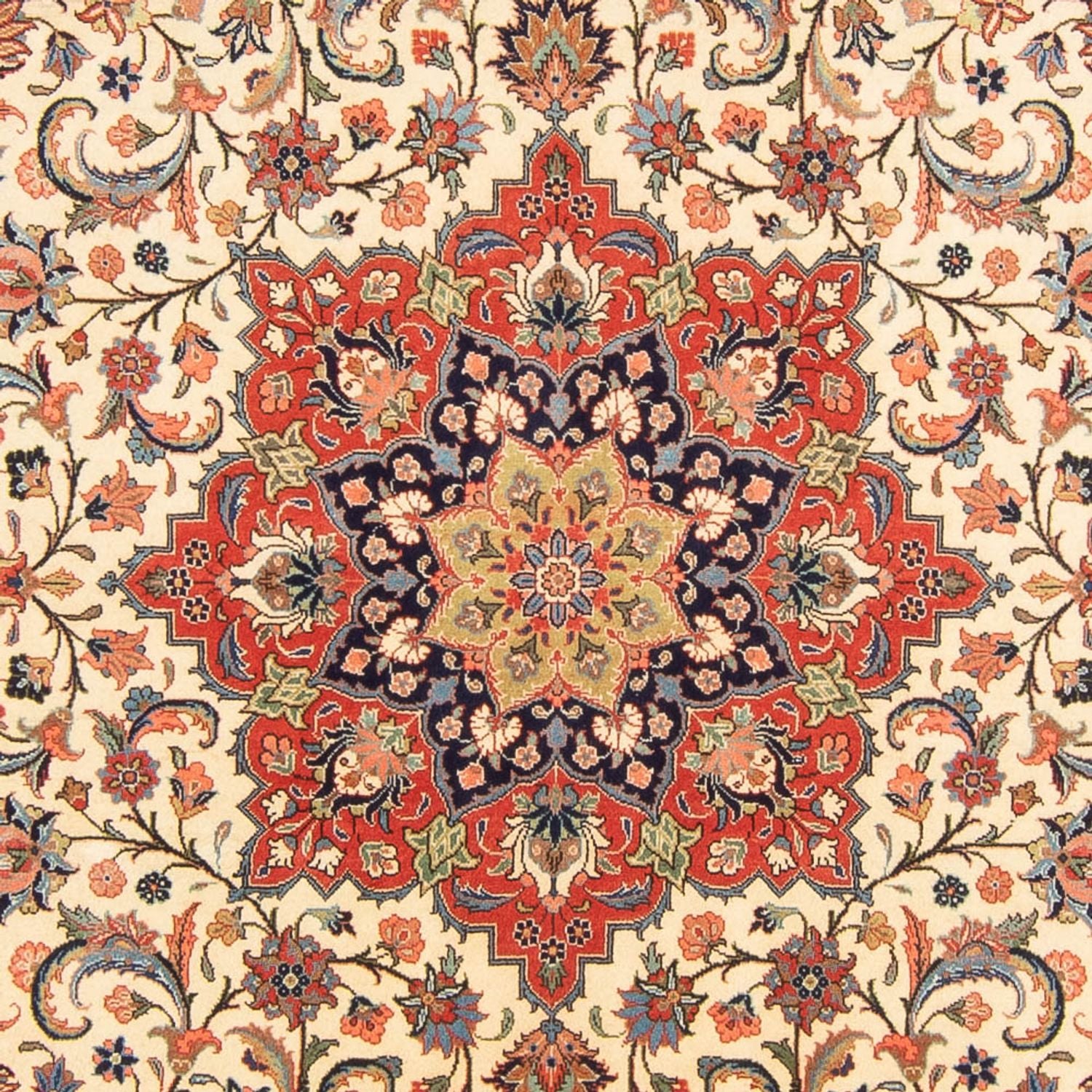 Alfombra persa - Clásica - 304 x 203 cm - crema