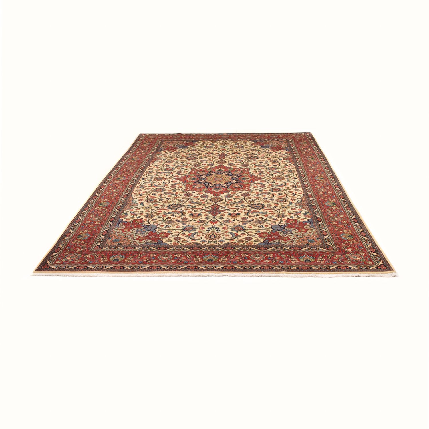 Alfombra persa - Clásica - 304 x 203 cm - crema