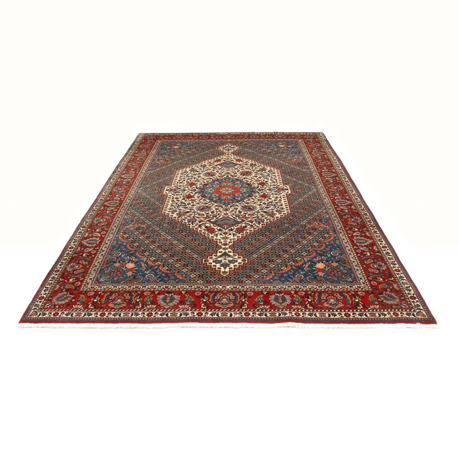 Alfombra persa - Nómada - 315 x 200 cm - azul oscuro