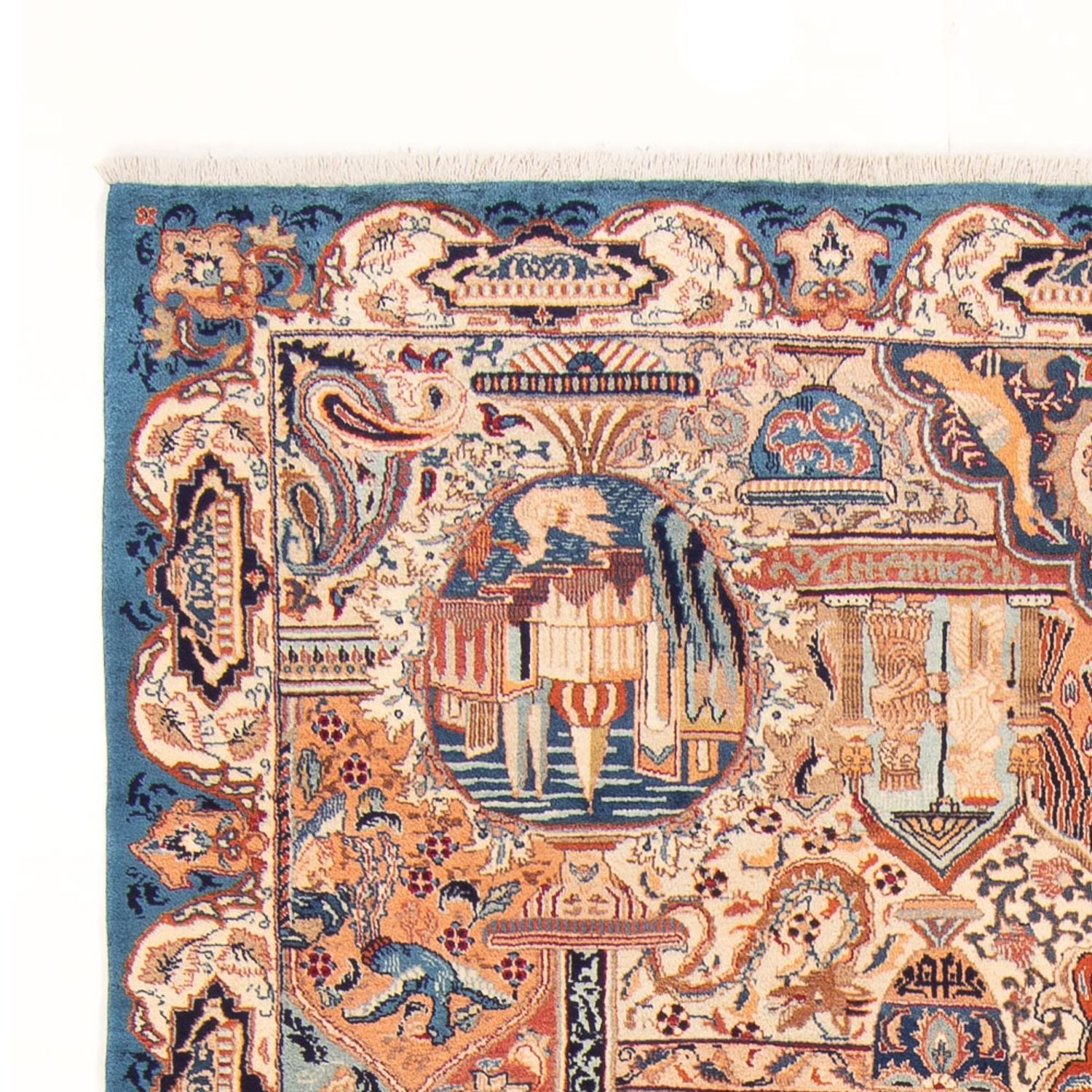 Alfombra persa - Clásica - 298 x 194 cm - multicolor
