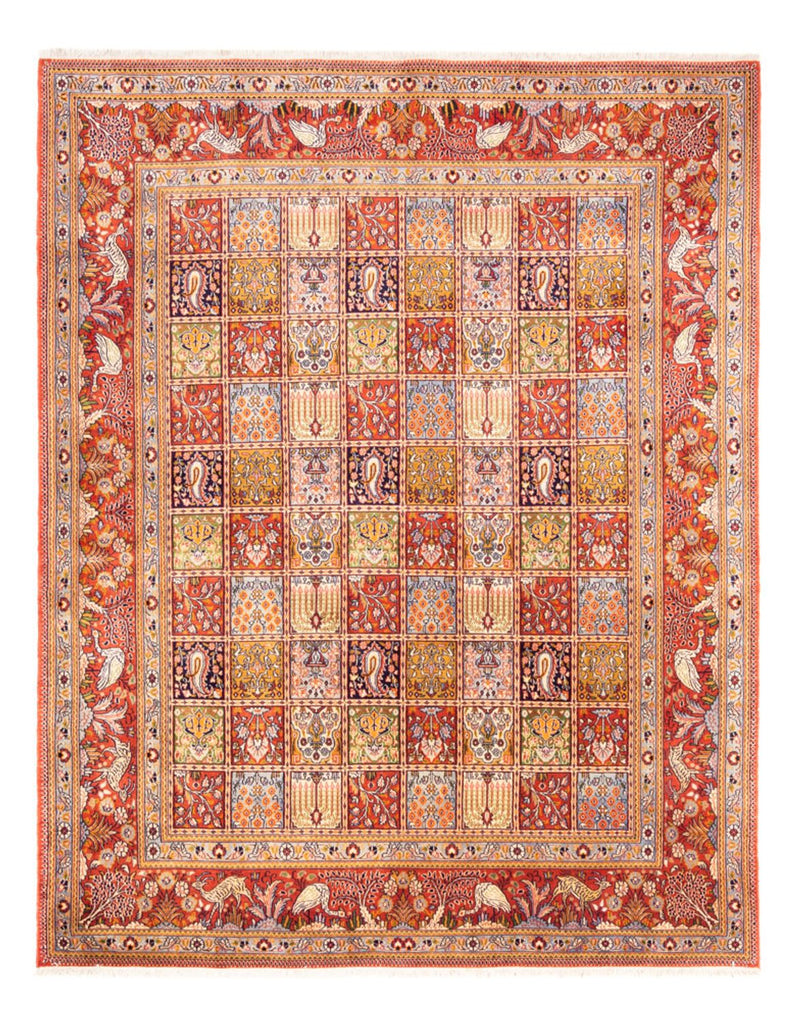 Alfombra persa - Clásica - 244 x 198 cm - salmón