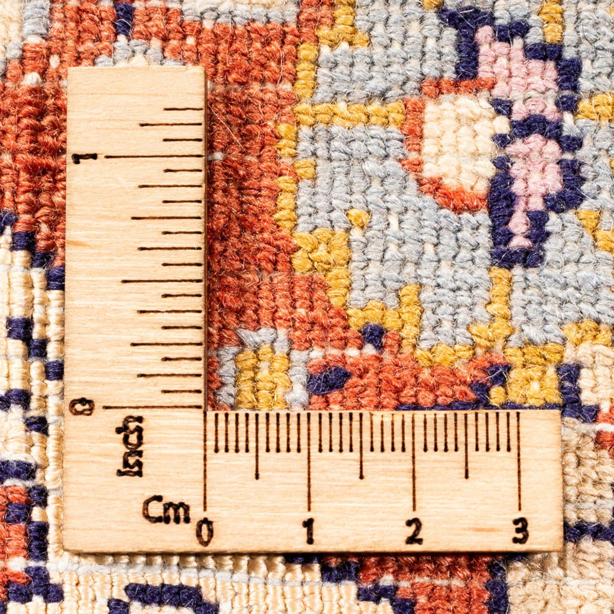 Alfombra persa - Clásica - 244 x 198 cm - salmón