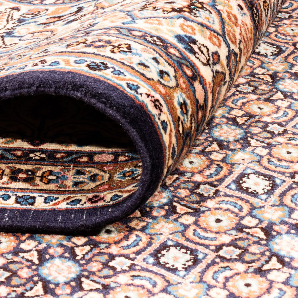 Alfombra persa - Clásica - 242 x 197 cm - beige oscuro