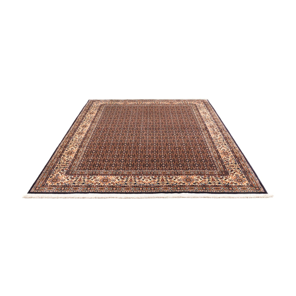 Alfombra persa - Clásica - 242 x 197 cm - beige oscuro