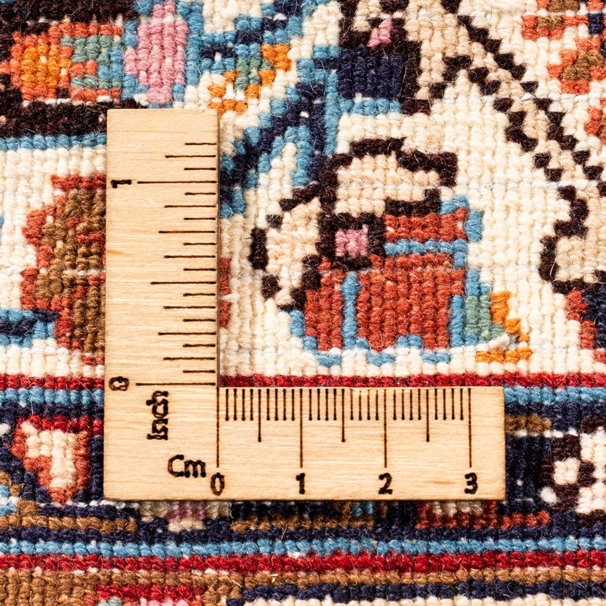 Alfombra persa - Clásica - 242 x 197 cm - beige oscuro