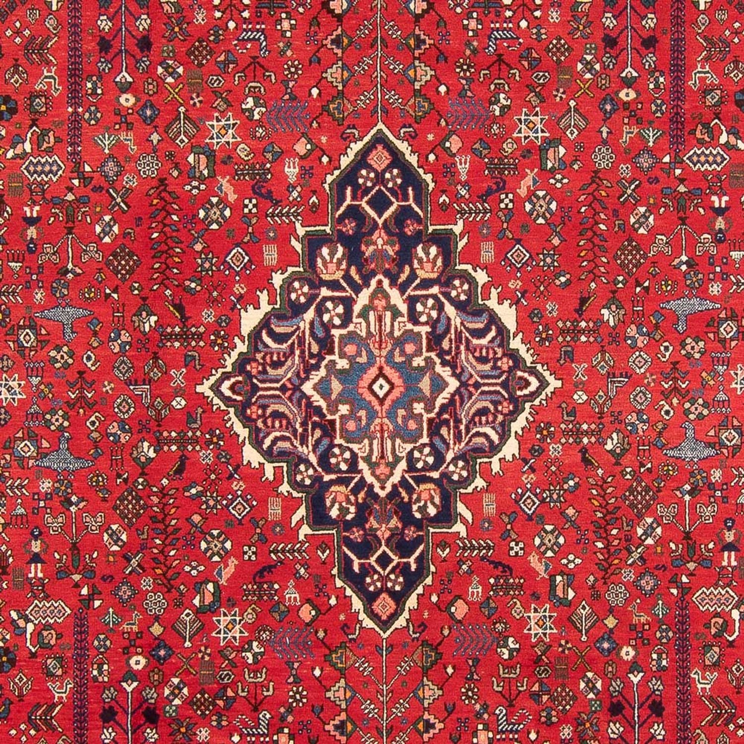 Alfombra persa - Nómada - 310 x 207 cm - rojo