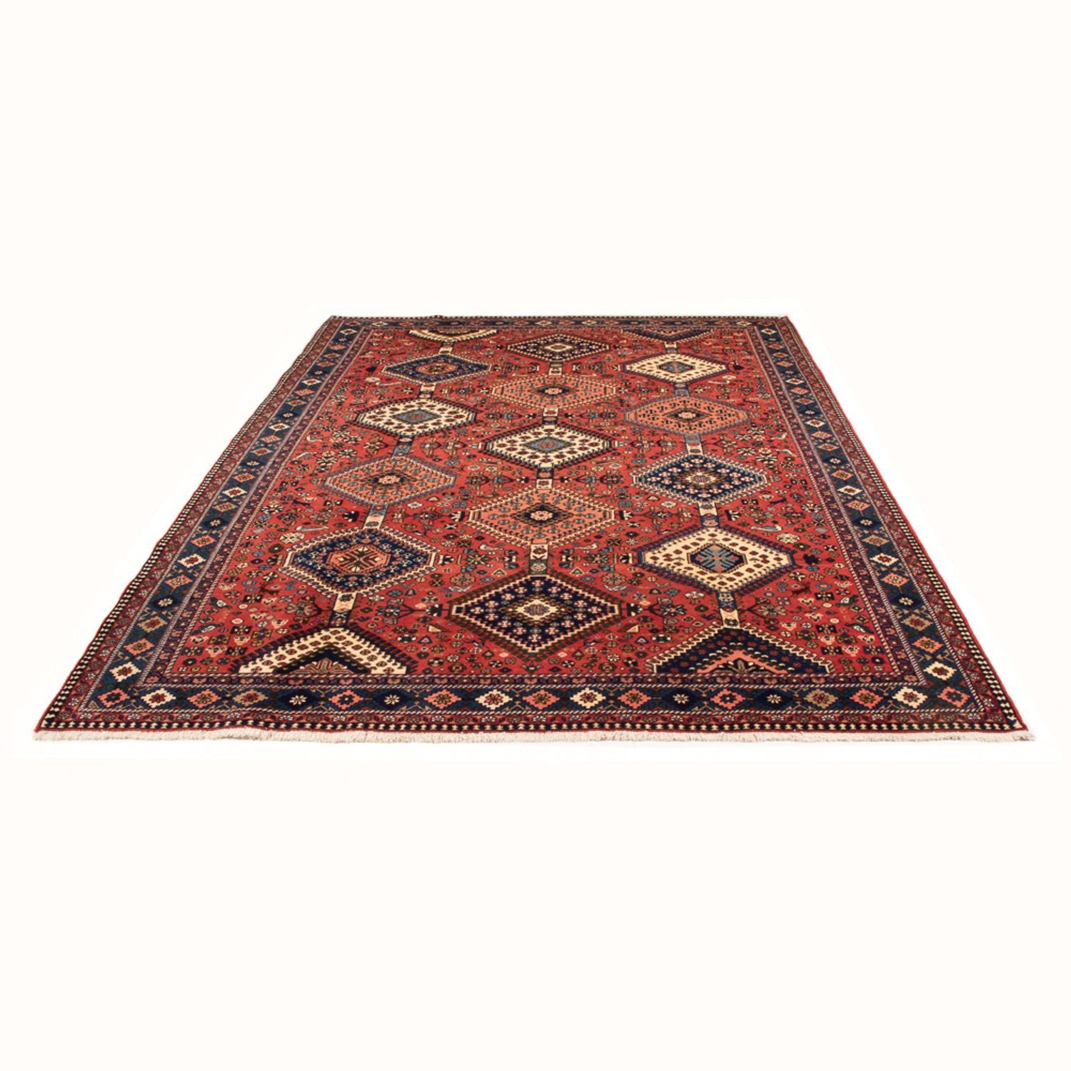 Alfombra persa - Nómada - 288 x 204 cm - rojo