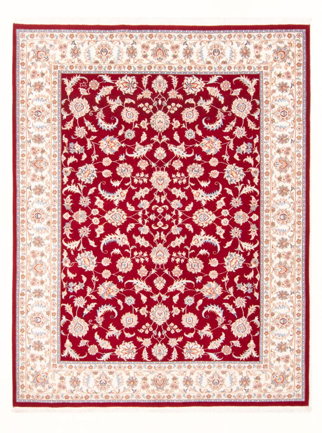 Alfombra Persa - Tabriz - Real - 200 x 148 cm - rojo