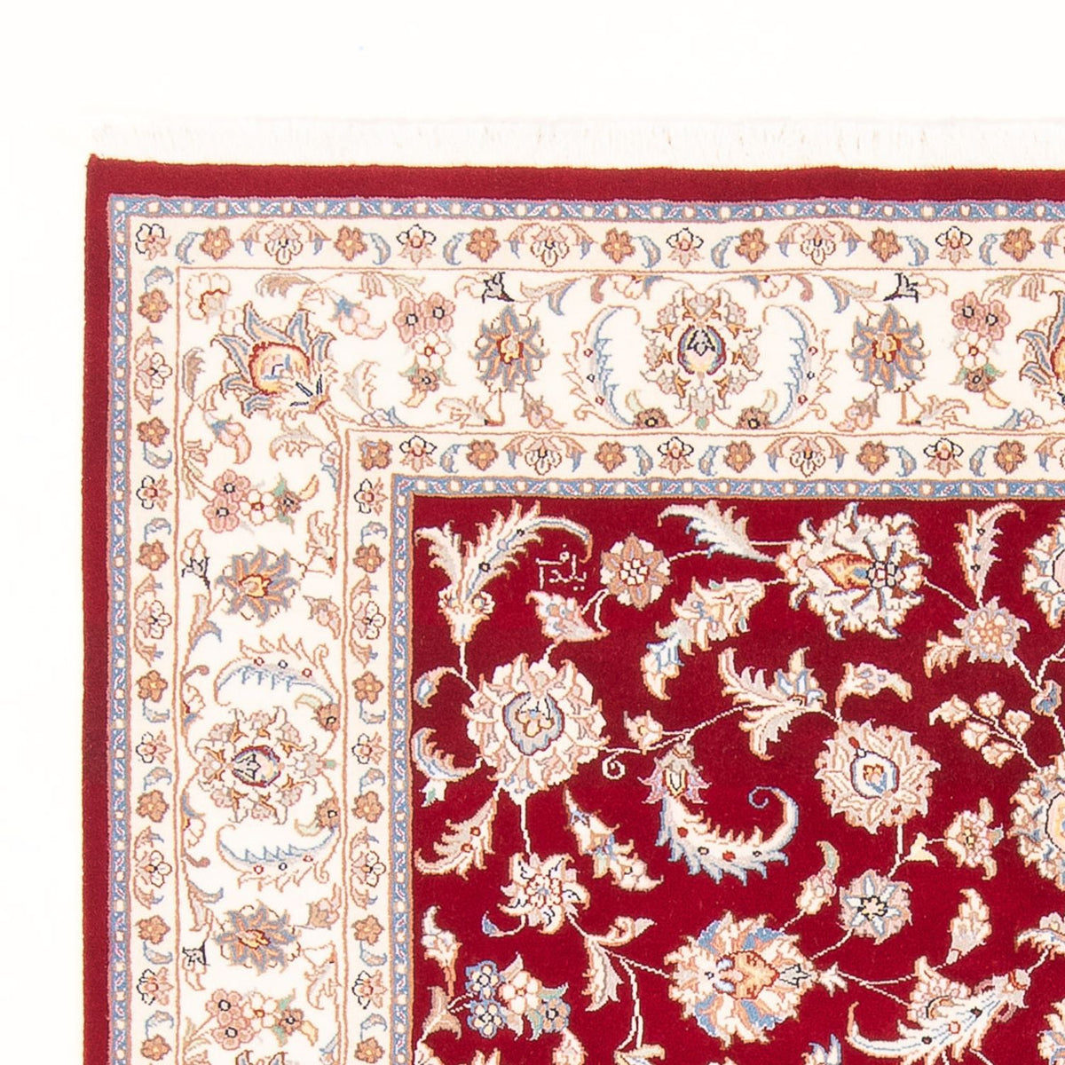 Alfombra Persa - Tabriz - Real - 200 x 148 cm - rojo