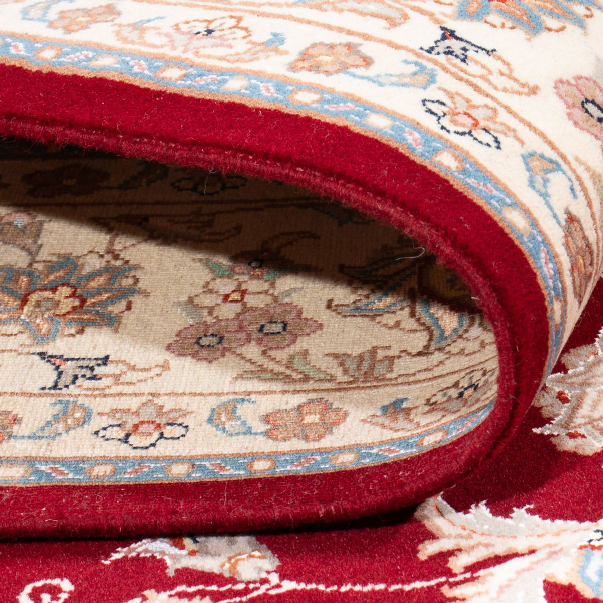 Alfombra Persa - Tabriz - Real - 200 x 148 cm - rojo