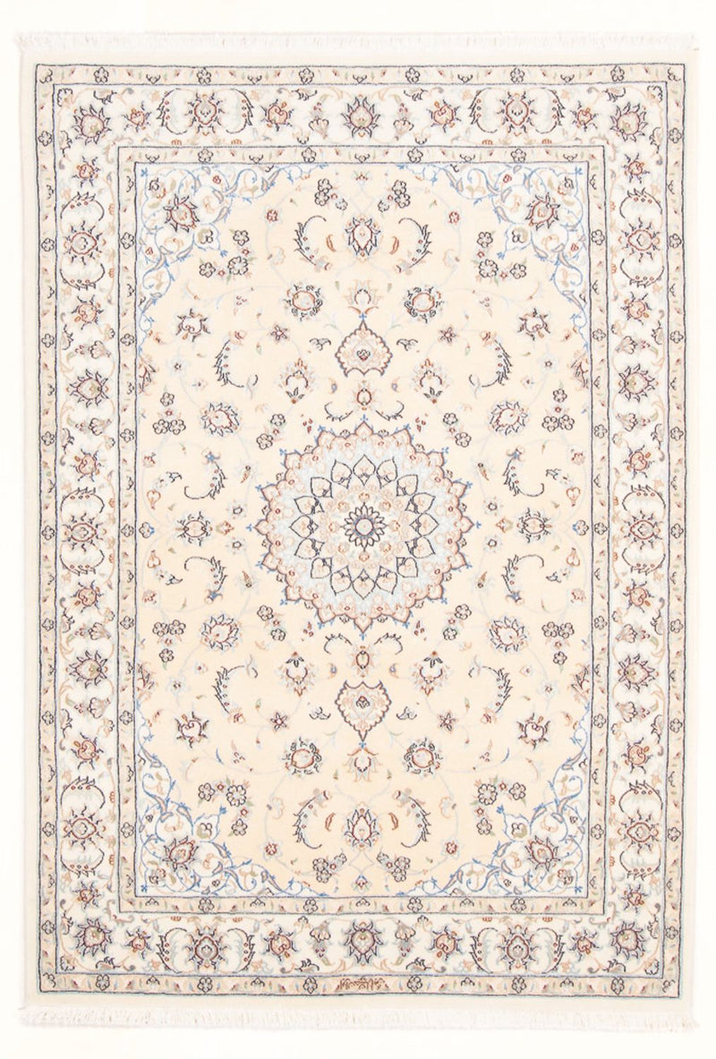 Alfombra Persa - Nain - Real - 172 x 118 cm - crema