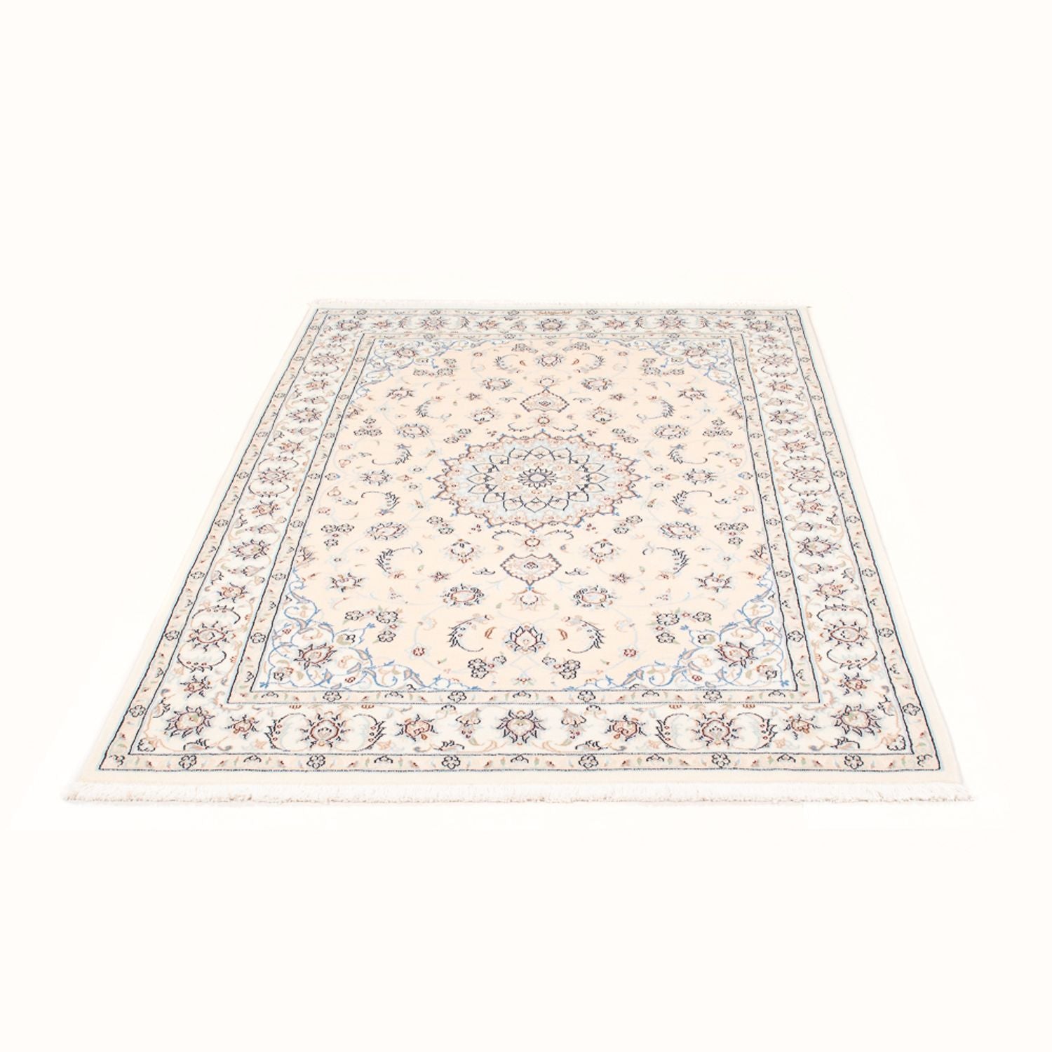Alfombra Persa - Nain - Real - 172 x 118 cm - crema