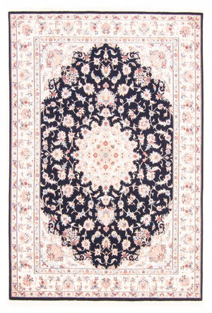 Alfombra Persa - Tabriz - Real - 234 x 168 cm - azul oscuro