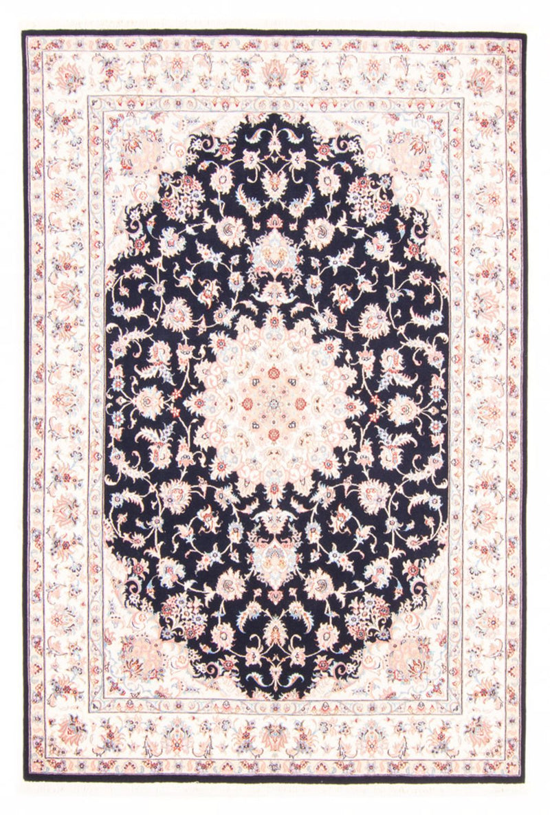 Alfombra Persa - Tabriz - Real - 234 x 168 cm - azul oscuro