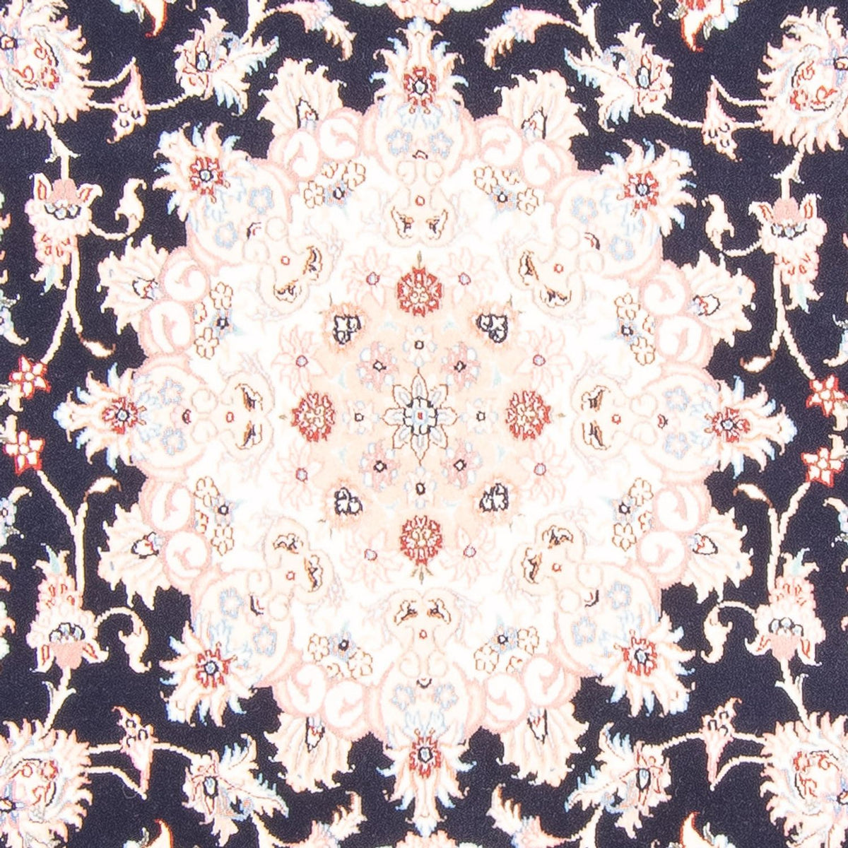 Alfombra Persa - Tabriz - Real - 234 x 168 cm - azul oscuro