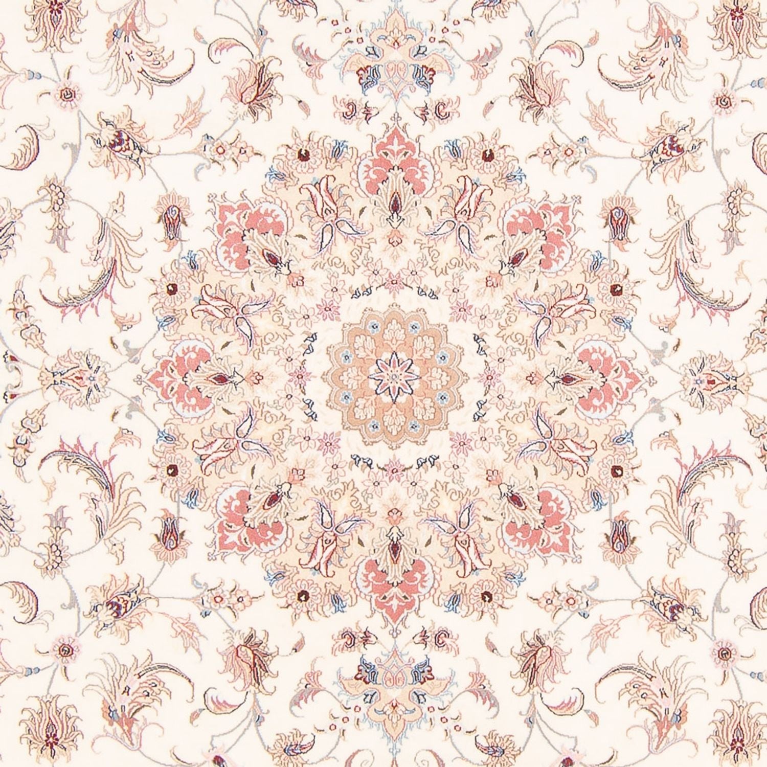Alfombra Persa - Tabriz - Real - 297 x 198 cm - crema