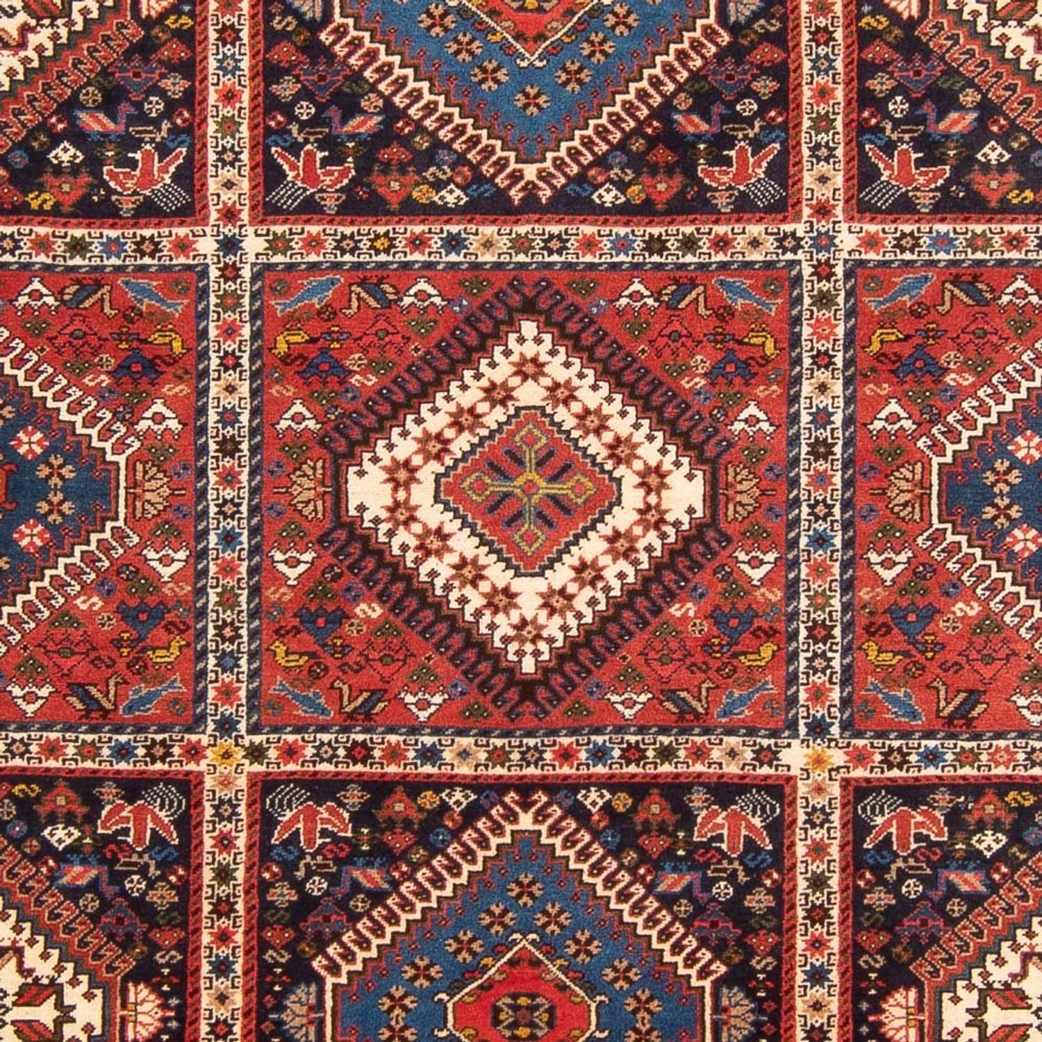 Alfombra persa - Nómada - 296 x 210 cm - multicolor