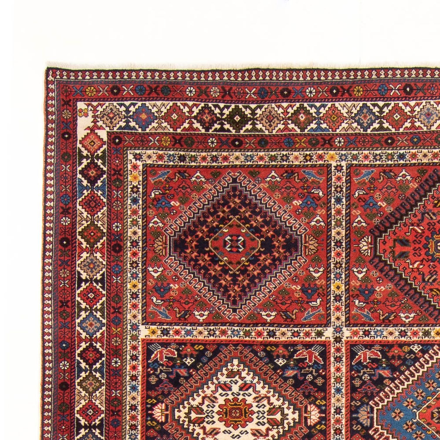Alfombra persa - Nómada - 296 x 210 cm - multicolor