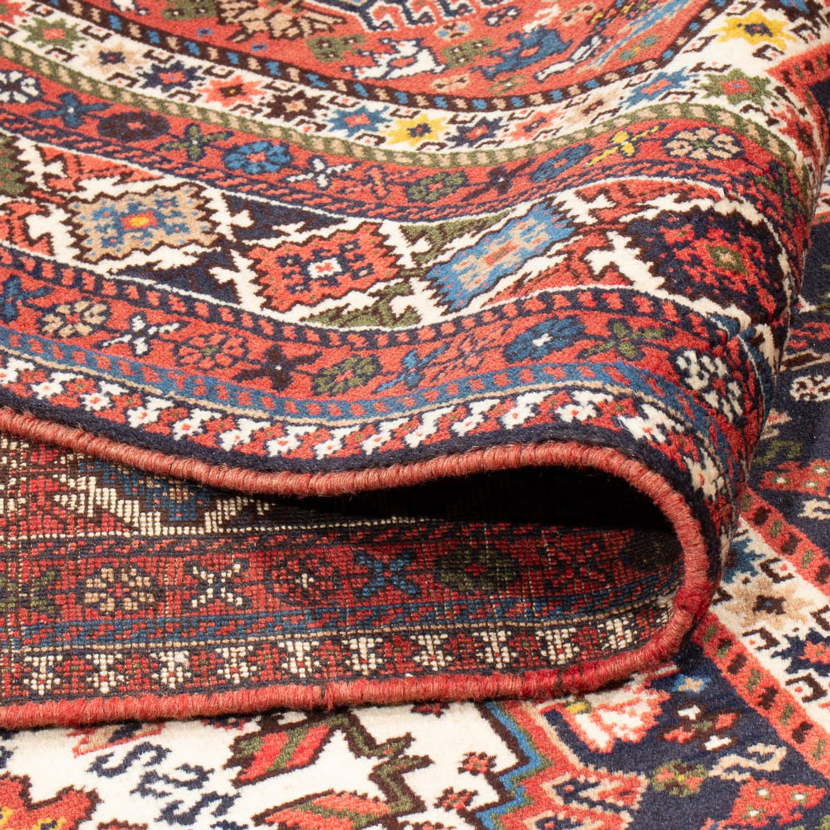 Alfombra persa - Nómada - 296 x 210 cm - multicolor