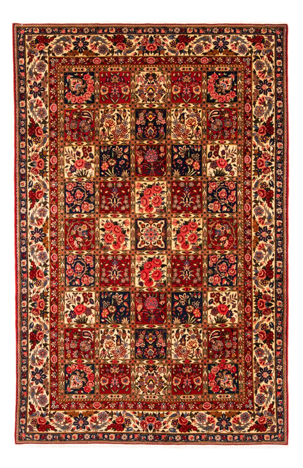Alfombra persa - Nómada - 298 x 204 cm - óxido