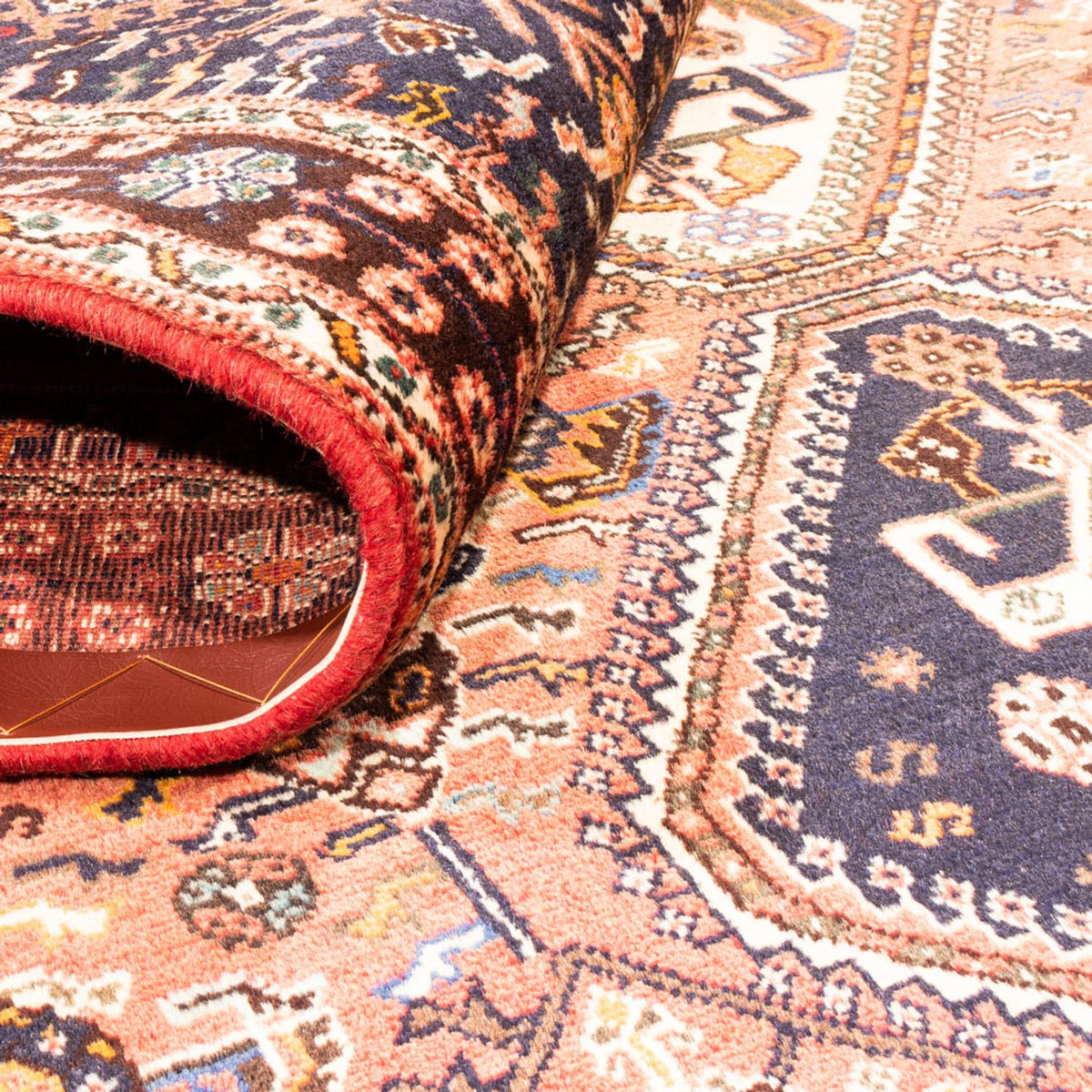 Alfombra persa - Nómada - 253 x 170 cm - rojo