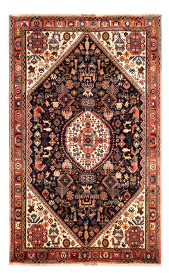 Alfombra persa - Nómada - 252 x 155 cm - azul oscuro