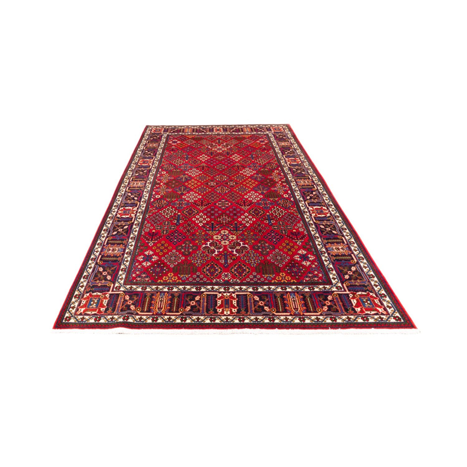 Alfombra persa - Clásica - 258 x 168 cm - rojo