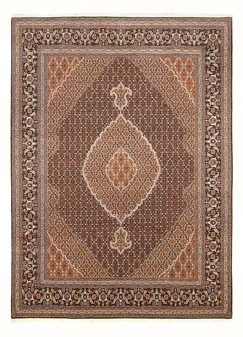 Alfombra Persa - Tabriz - Real - 294 x 204 cm - azul oscuro