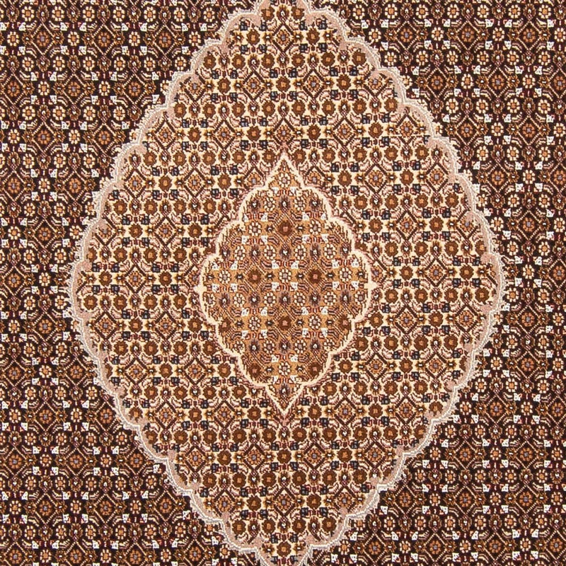 Alfombra Persa - Tabriz - Real - 294 x 204 cm - azul oscuro