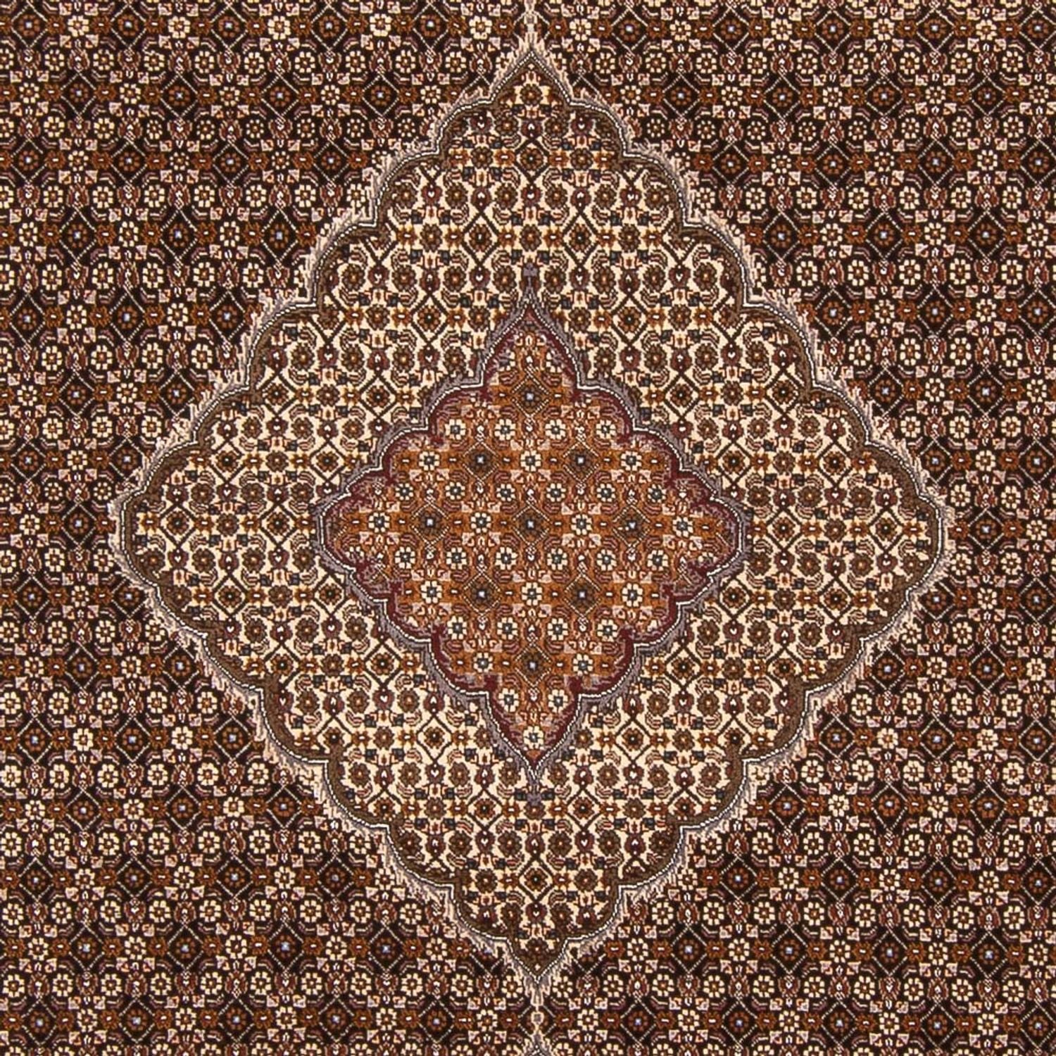 Alfombra Persa - Tabriz - Real - 300 x 206 cm - azul oscuro