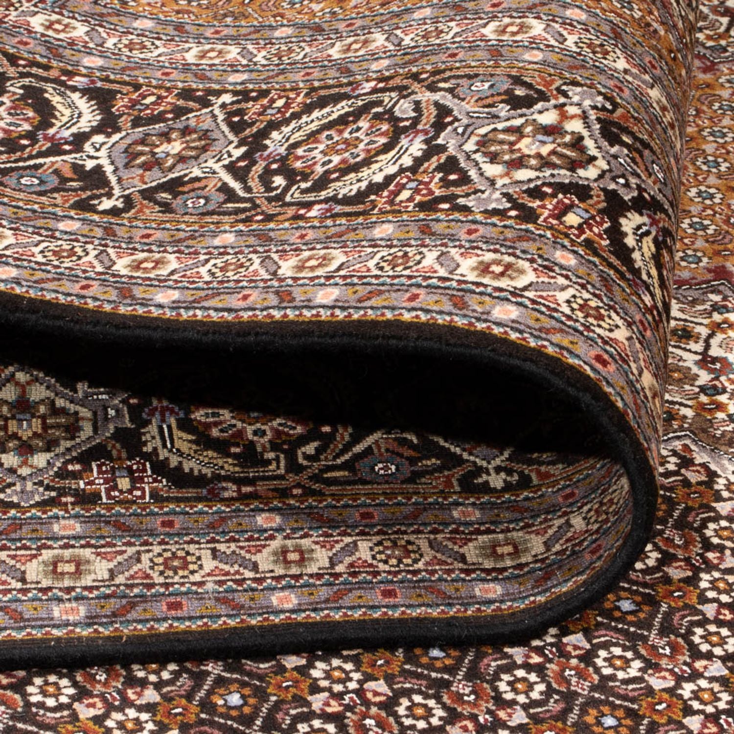 Alfombra Persa - Tabriz - Real - 300 x 206 cm - azul oscuro