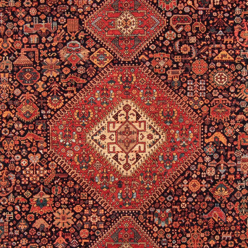 Alfombra persa - Nómada - 295 x 213 cm - azul oscuro