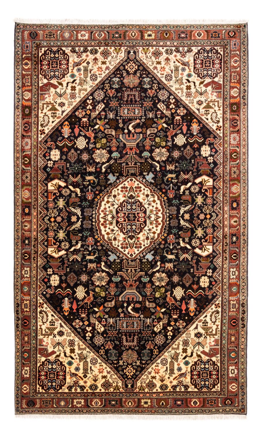 Alfombra persa - Nómada - 257 x 157 cm - azul oscuro