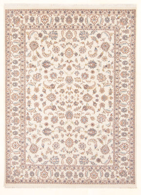 Alfombra Persa - Tabriz - Real - 209 x 149 cm - crema