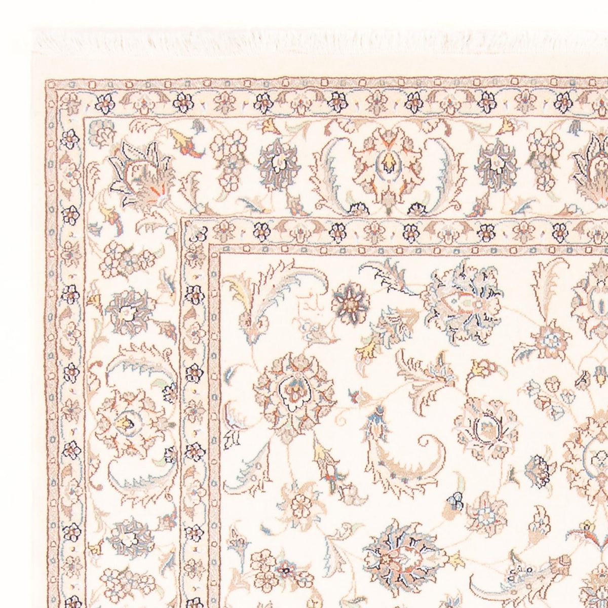 Alfombra Persa - Tabriz - Real - 209 x 149 cm - crema