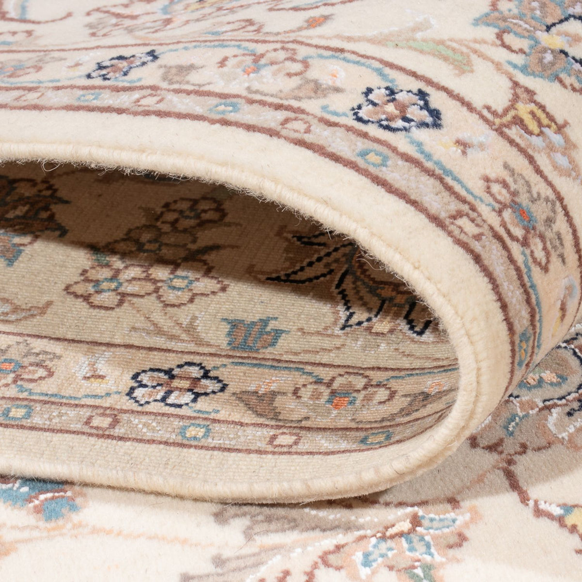 Alfombra Persa - Tabriz - Real - 209 x 149 cm - crema