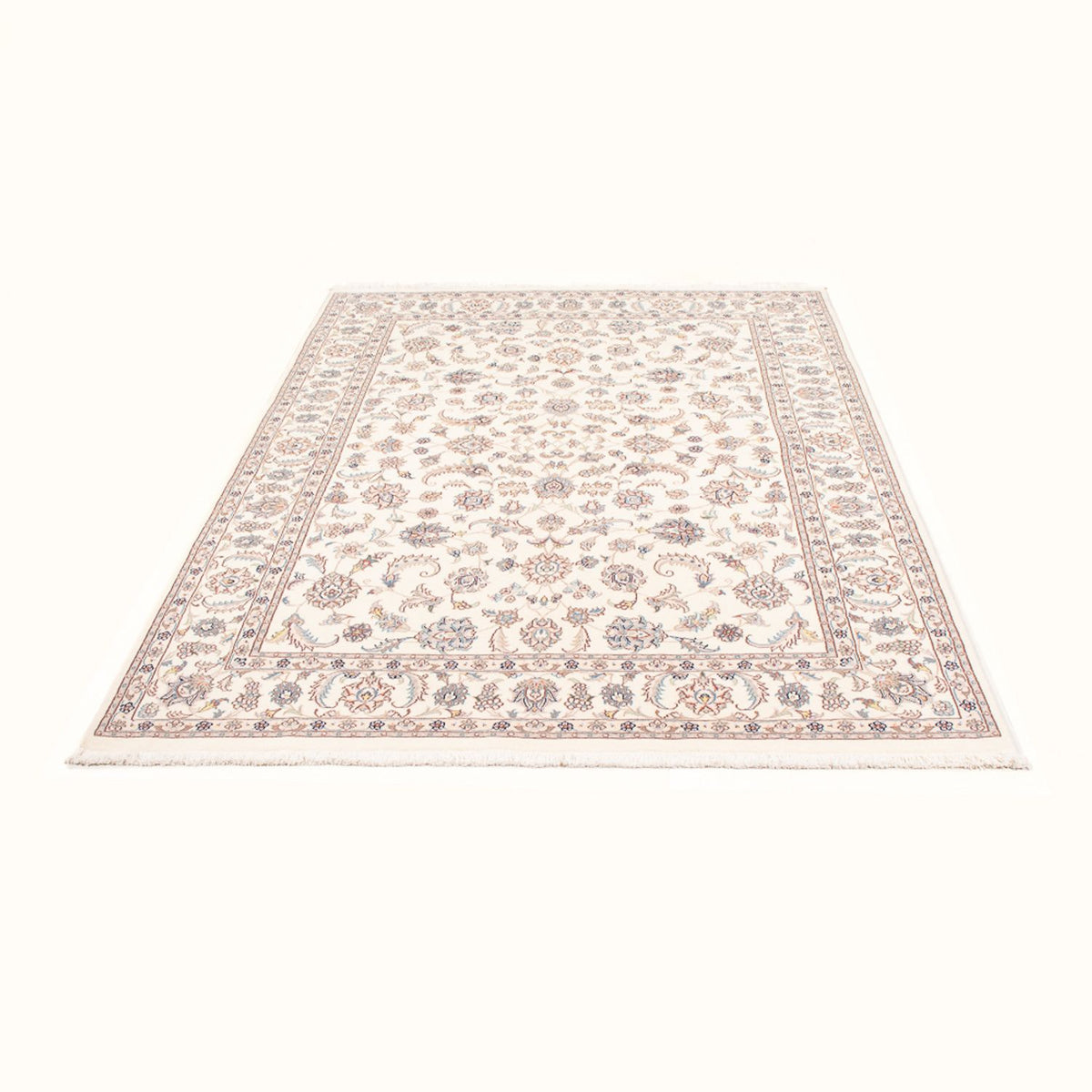 Alfombra Persa - Tabriz - Real - 209 x 149 cm - crema