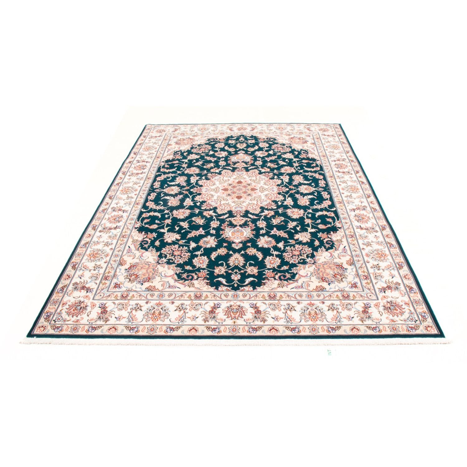 Alfombra Persa - Tabriz - Real - 240 x 170 cm - verde