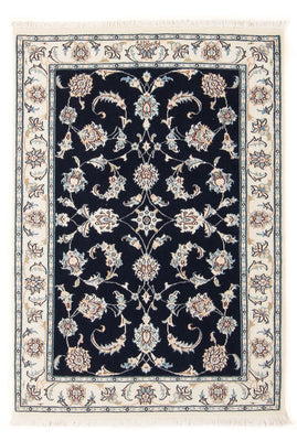 Alfombra Persa - Nain - Prima - 118 x 80 cm - azul oscuro