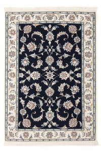 Alfombra Persa - Nain - Prima - 118 x 80 cm - azul oscuro