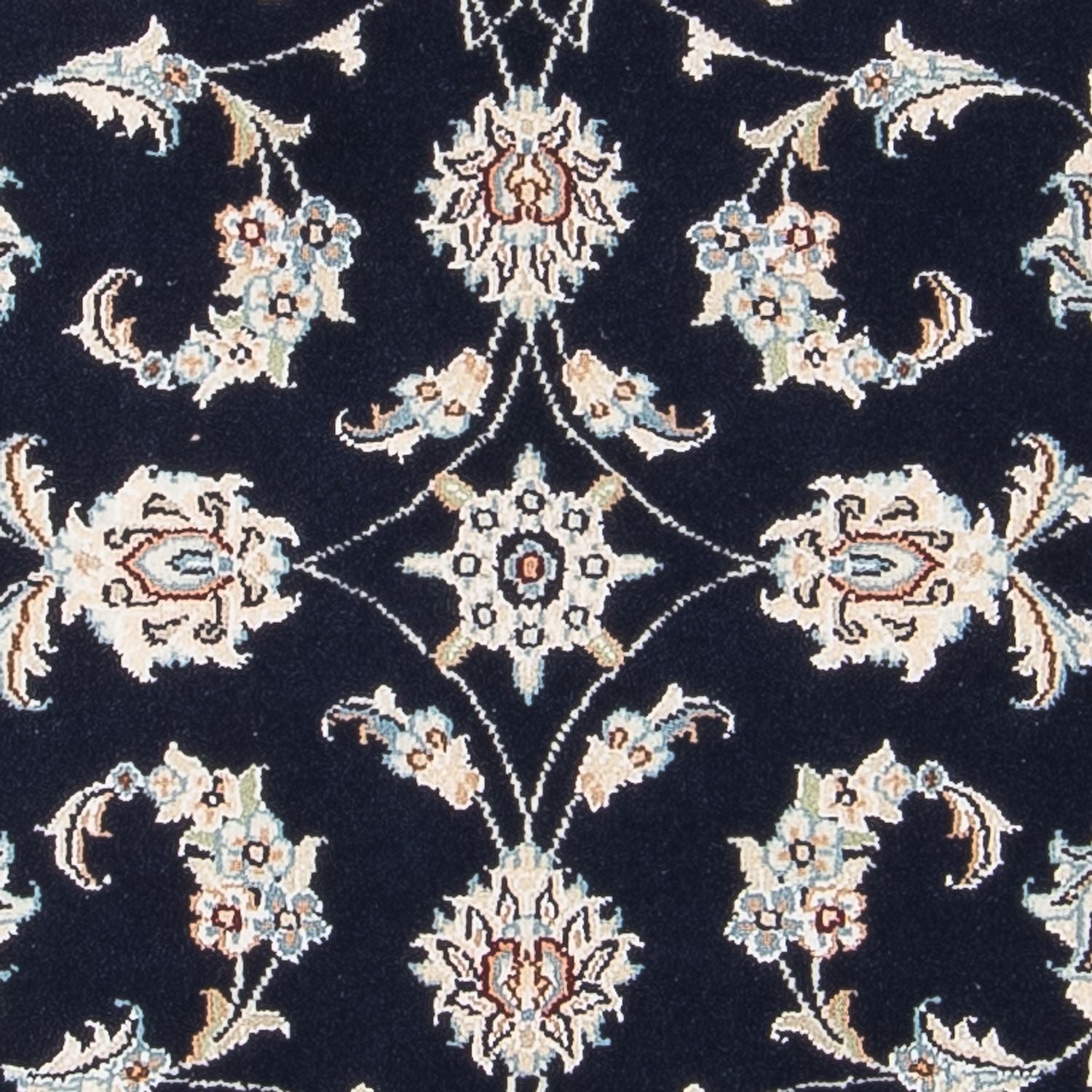 Alfombra Persa - Nain - Prima - 118 x 80 cm - azul oscuro